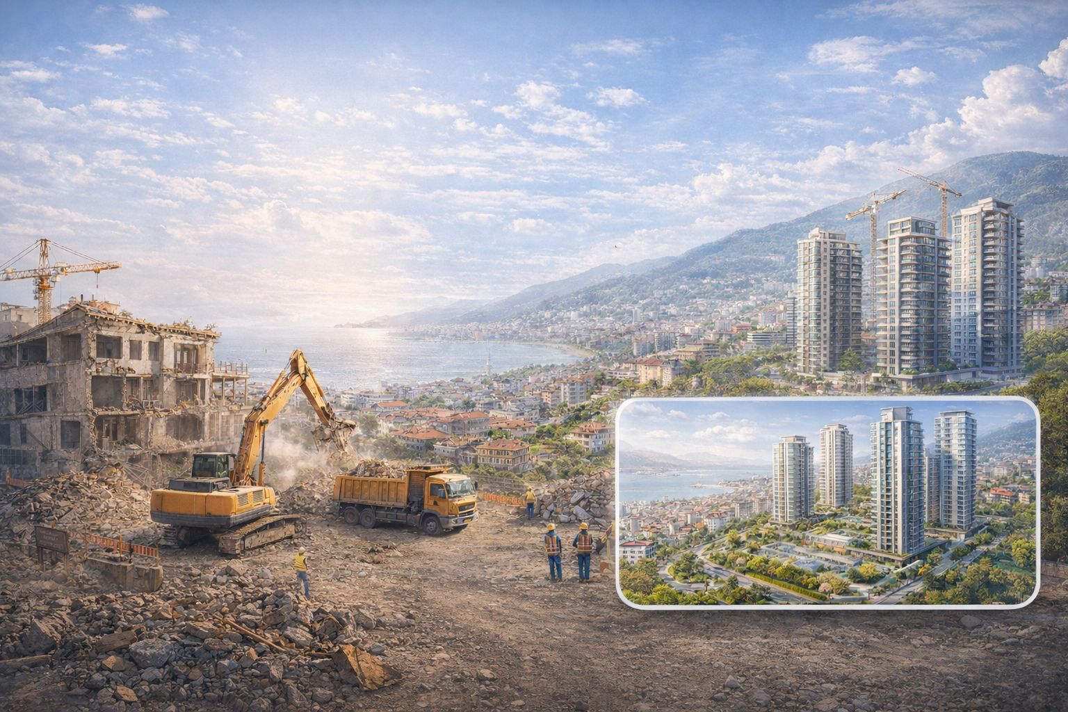 Trabzon’da Kentsel Dönüşüm 2026: Deprem Güvenliği, Yeni Projeler ve Modern Konut Hamlesi